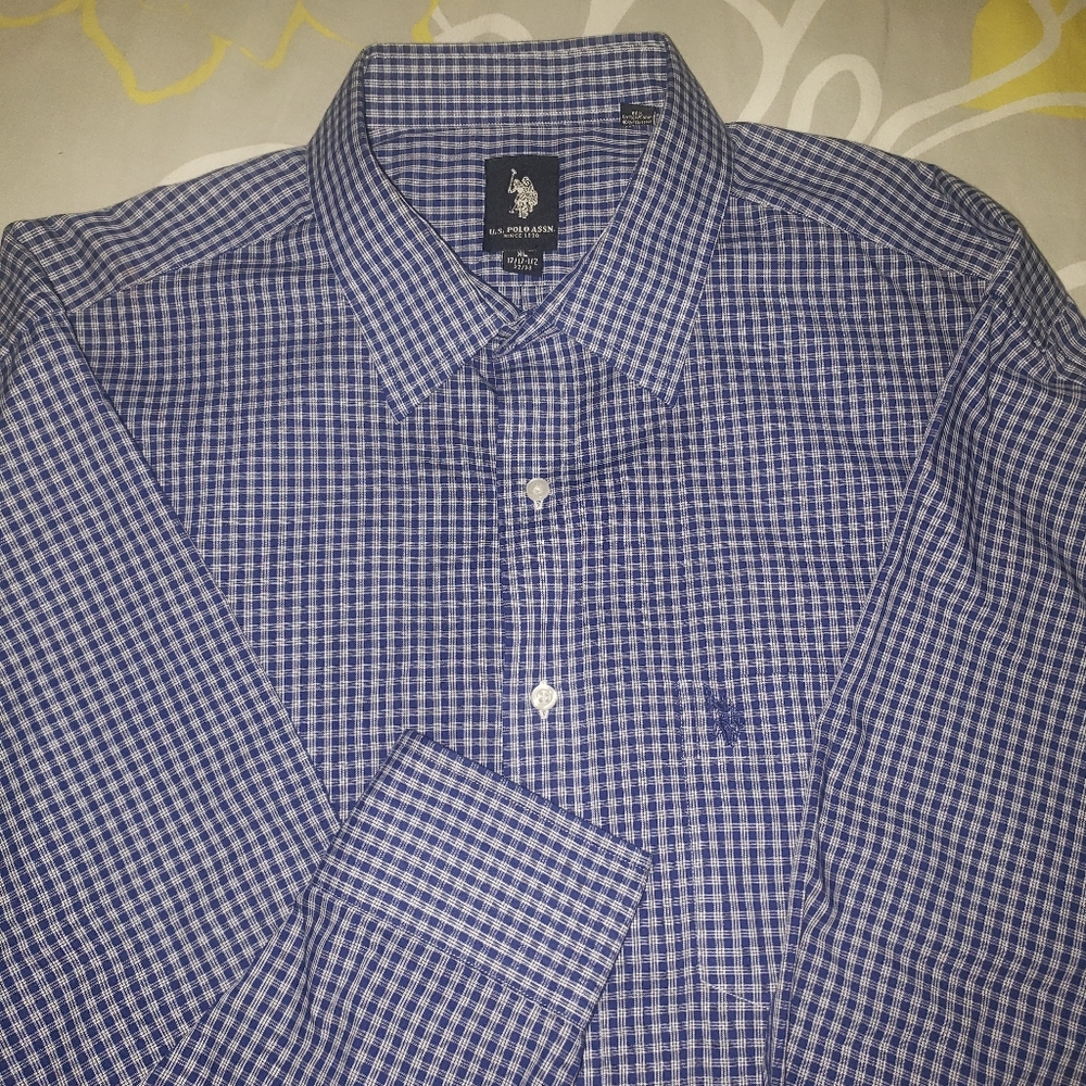 90s U.S. Police Assn. Dress Shirt
